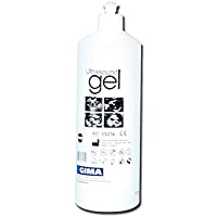 Gima 33274 ultrasonidos Gel Azul- Botella 1 L- 12 piezas